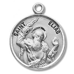 Saint Elias Sterling Silver Medal