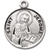 Saint Jerome Sterling Silver Medal