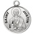 Saint Justin Sterling Silver Medal