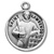 Saint Lawrence Sterling Silver Medal