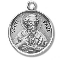 Saint Paul Sterling Silver Medal