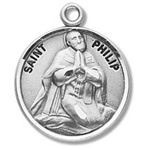 Saint Phillip Sterling Silver Medal