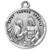 Saint Thomas the Apostle Sterling Silver Medal