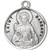 Saint Barbara Sterling Silver Medal