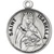 Saint Isabella Sterling Silver Medal