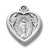 Tiny Miraculous Medal with a 13 Inch Stainless Steel Chain