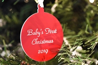 Personalized Round Ornament