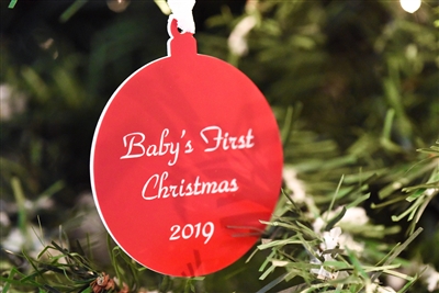 Personalized Round Ornament