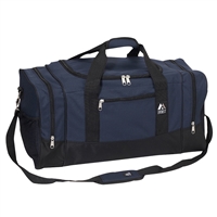 #020-NAVY Wholesale 20-inch Duffel Bag - Case of 20 Duffel Bags