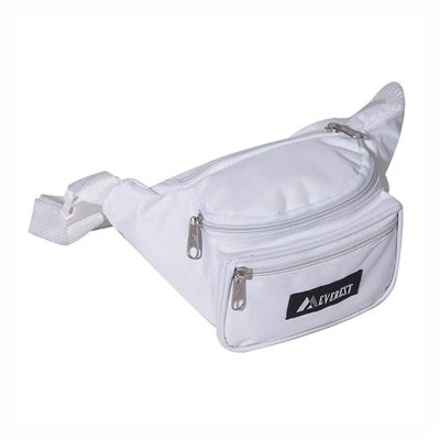 #044KD-WHITE Wholesale Waist Pack - Standard - Case of 50 Waist Packs