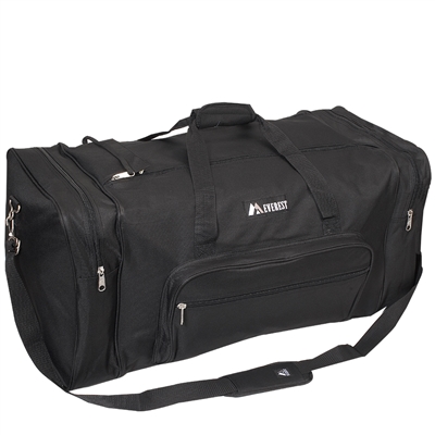 #1005LD-BLACK Wholesale 30-inch Duffel Bag - Case of 20 Duffel Bags