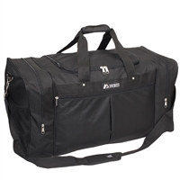 #1015XL-BLACK Wholesale 30-inch Gear Duffel Bag - Case of 10 Duffel Bags