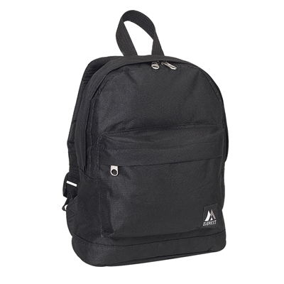 #10452-BLACK Wholesale Mini Kids Backpack - Case of 30 Backpacks