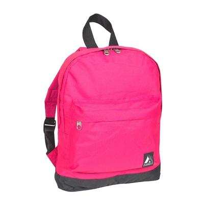 #10452-HOT PINK Wholesale Mini Kids Backpack - Case of 30 Backpacks