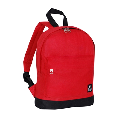 #10452-RED Wholesale Mini Kids Backpack - Case of 30 Backpacks