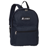 #1045K-NAVY Wholesale Basic Backpack - Case of 30 Backpacks