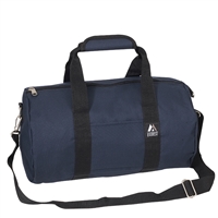 #16P-NAVY Wholesale 16-inch Round Duffel Bag - Case of 40 Duffel Bags