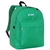 #2045CR-EMERALD GREEN Wholesale Classic Backpack - Case of 30 Backpacks