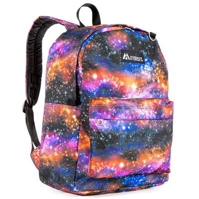 #2045P-GALAXY Wholesale Classic Pattern Backpack - Case of 30 Backpacks