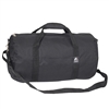 #20P-BLACK Wholesale 20-inch Round Duffel Bag - Case of 40 Duffel Bags