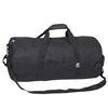 #23P-BLACK Wholesale 23-inch Round Duffel Bag - Case of 40 Duffel Bags