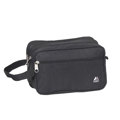 Dual Compartment Toiletry Bag
