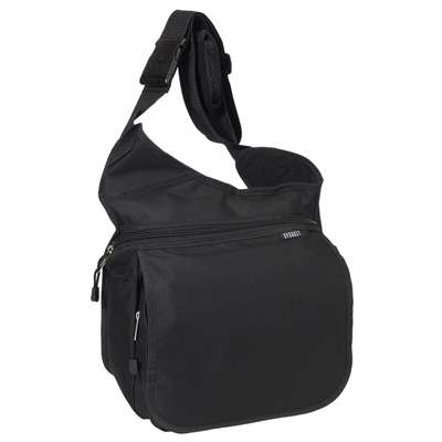 #BB005-BLACK Wholesale Messenger Bag - Case of 20 Messenger Bags