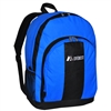 #BP2072-ROYAL BLUE Wholesale Backpack with Front & Side Pockets - Case of 30 Backpacks