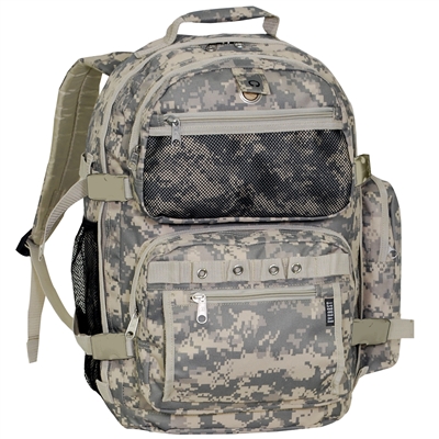 #DC3045R-DCAMO Wholesale Oversized Digital Camo Backpack - Case of 20 Backpacks