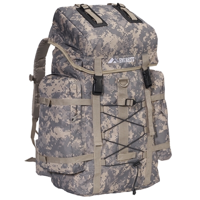 #DC8045D-DCAMO Wholesale Digital Camo Hiking Backpack - Case of 10 Hiking Backpacks