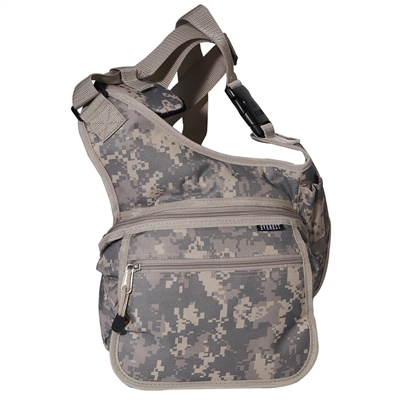 #DCBB009-DCAMO Wholesale Digital Camo Messenger Bag - Case of 30 Messenger Bags