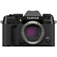 FUJIFILM X-T50 Mirrorless Camera (Black)