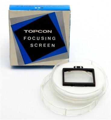 Excellent Topcon Focus Screen No. 6 with Box #32745