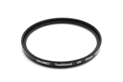 Very Clean Calumet 72mm UV Traditional Filter #33041