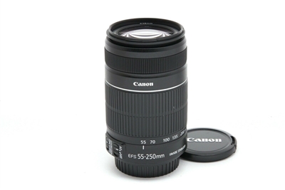Excellent Canon EF-S 55-250mm f4-5.6 IS II Lens #33846