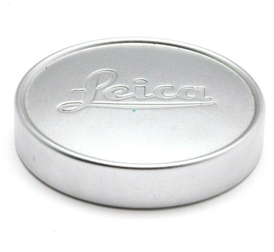 Leica E39 Chrome Lens Cap #34498