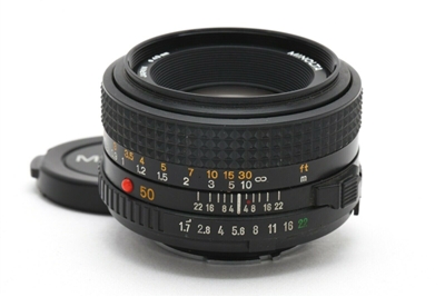 Minolta 50mm f1.7 MD Manual Focus Lens #36618