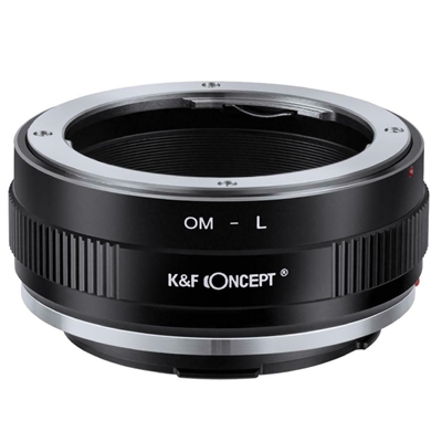 New K&F Concept Adapter (OM-L) Olympus OM SLR Lens to L Mount Camera Body #36973