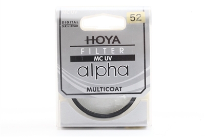 Mint Hoya 52mm Alpha MC UV Filter (Unopened) #38065