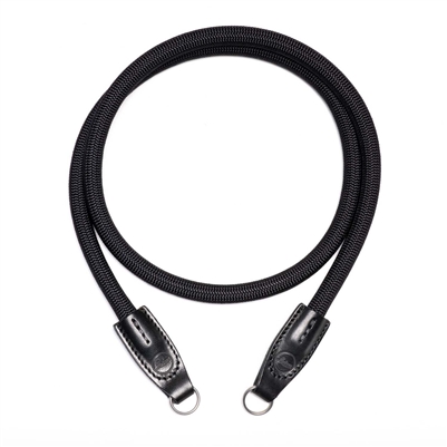 New COOPH Leica Rope Camera Strap 126cm (Black, Steel Ring) #38095