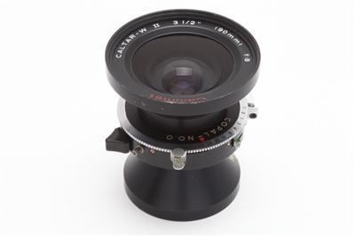 Calumet 90mm f8 Caltar-W II Large Format Lens with Copal #0 #39644