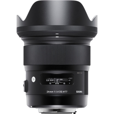 Sigma 24mm f/1.4 DG HSM Art Lens for Nikon F