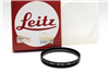 Near Mint Leica E55 UVa Filter (Black) with Case & Box #43869