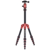 MeFOTO BackPacker Travel Tripod (Red)