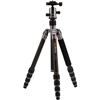 MeFOTO RoadTrip Carbon Fiber Travel Tripod Kit (Titanium)(18781)