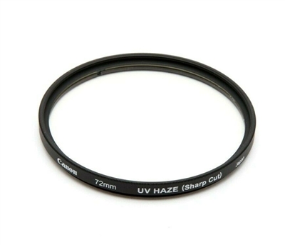 Very Clean Canon 72mm UV (Sharp Cut) Protector Filter #F1228