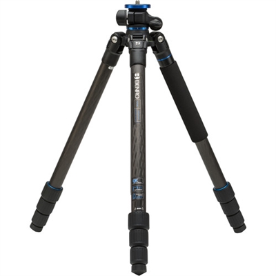 Benro FGP28C Go Plus 4-Section Carbon Fiber Travel Tripod