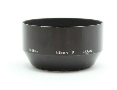 Excellent Nikon F 85mm Metal Lens Hood #H1043