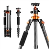 K&F Carbon Fiber Photo Tripod D225C0+BH-25