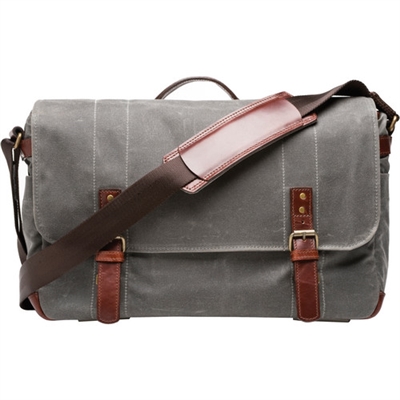 ONA Union Street Messenger Bag (Smoke)(19167)